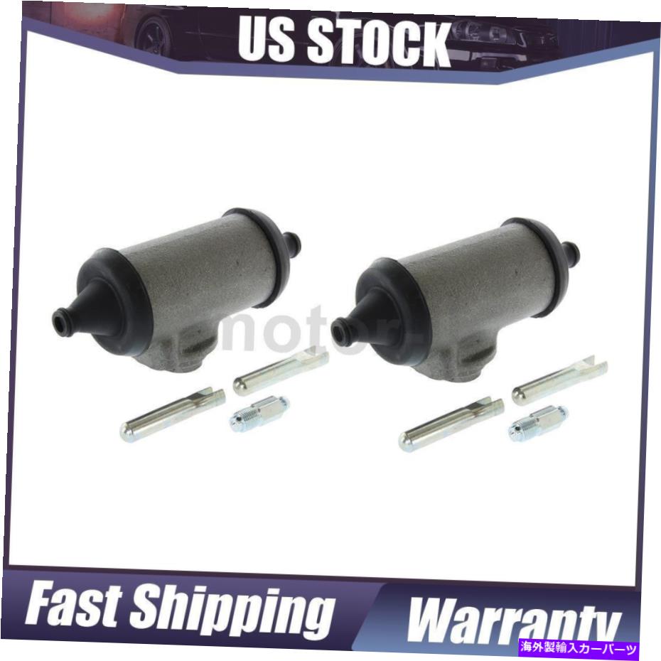 Wheel Cylinder 1980年から1987年のGMCの中心部2xリアドラムブレーキホイールシリンダー Centric Parts 2X Rear Drum Brake Wheel Cylinder For 1980-1987 GMC【並行輸入品】