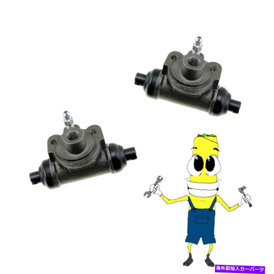 Wheel Cylinder 2001年から2006年の日産セントラ5/8ボアのプレミアムリア左＆右ホイールシリンダー Premium Rear Left & Right Wheel Cylinders for 2001-2006 Nissan Sentra 5/8 Bore【並行輸入品】