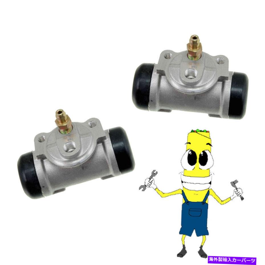 Wheel Cylinder 2004年から2010年のプレミアムリア左＆右ホイールシリンダートヨタシエナ7/8ボア Premium Rear Left & Right Wheel Cylinders for 2004-2010 Toyota Sienna 7/8 Bore【並行輸入品】