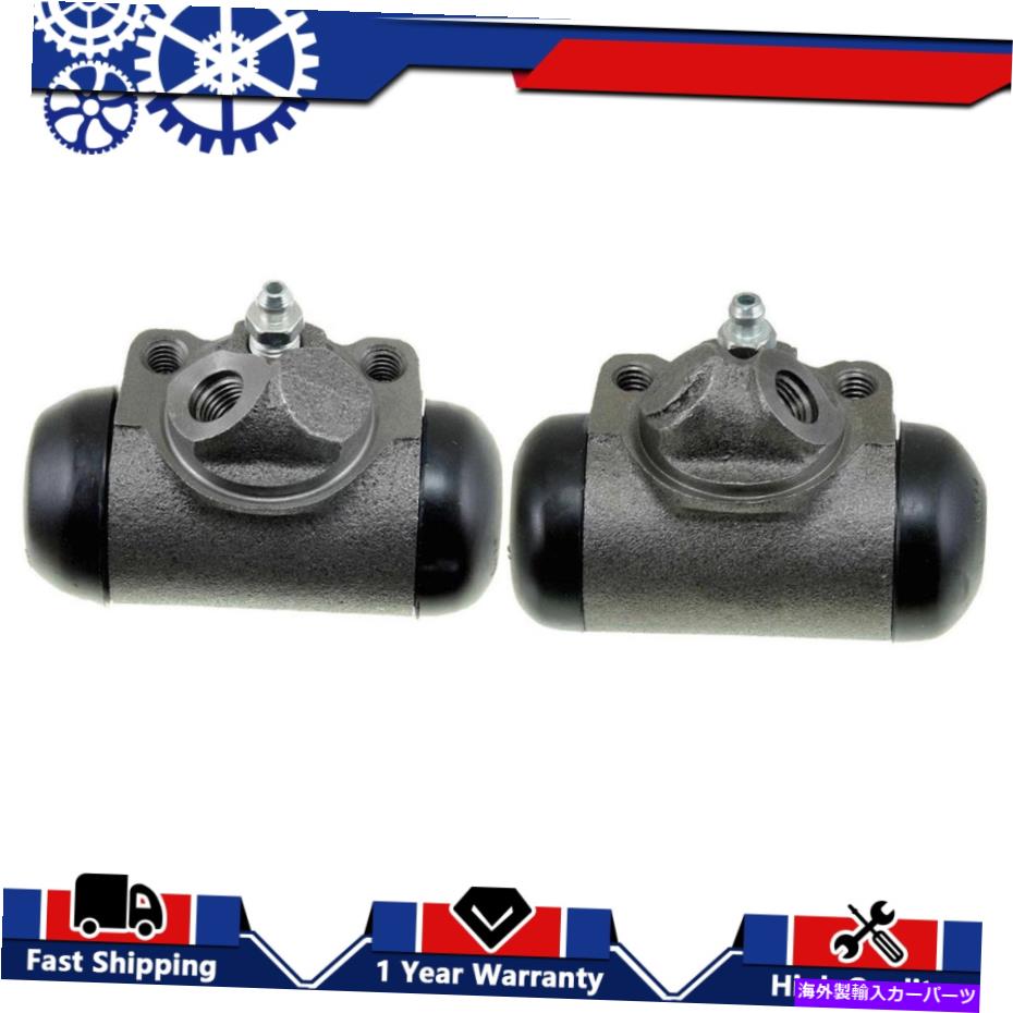 Wheel Cylinder ドーマンW14493ペアのために、2ドラムブレーキホイールシリンダーフロント左と右 2 Drum Brake Wheel Cylinder Front Left & Right For Dorman W14493 Pair【並行輸入品】