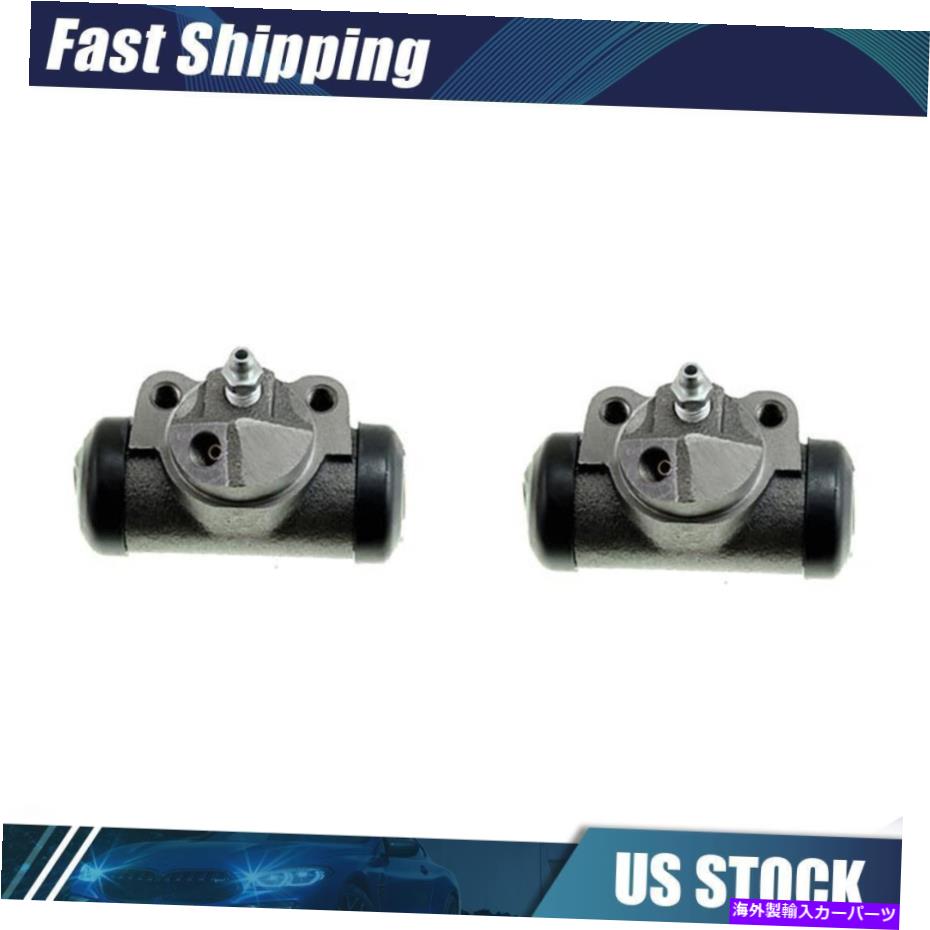 Wheel Cylinder フォードマスタングの2xリアドラムブレーキホイールシリンダー1970?1972 2x Rear Drum Brake Wheel Cylinder for Ford Mustang 1970~1972【並行輸入品】