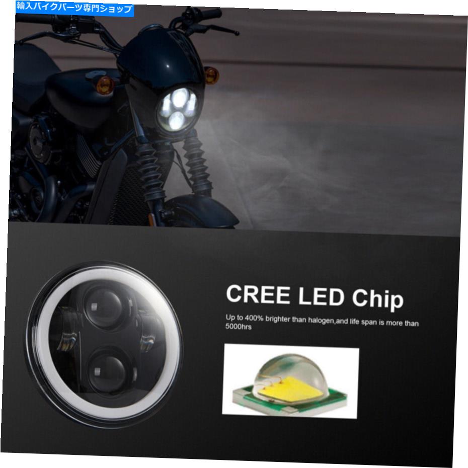 Headlight 1PCバイクライト交換用バイクスポットライト 1PC Motorbike Light Replacement Motorcycle Spot Light【並行輸入品】