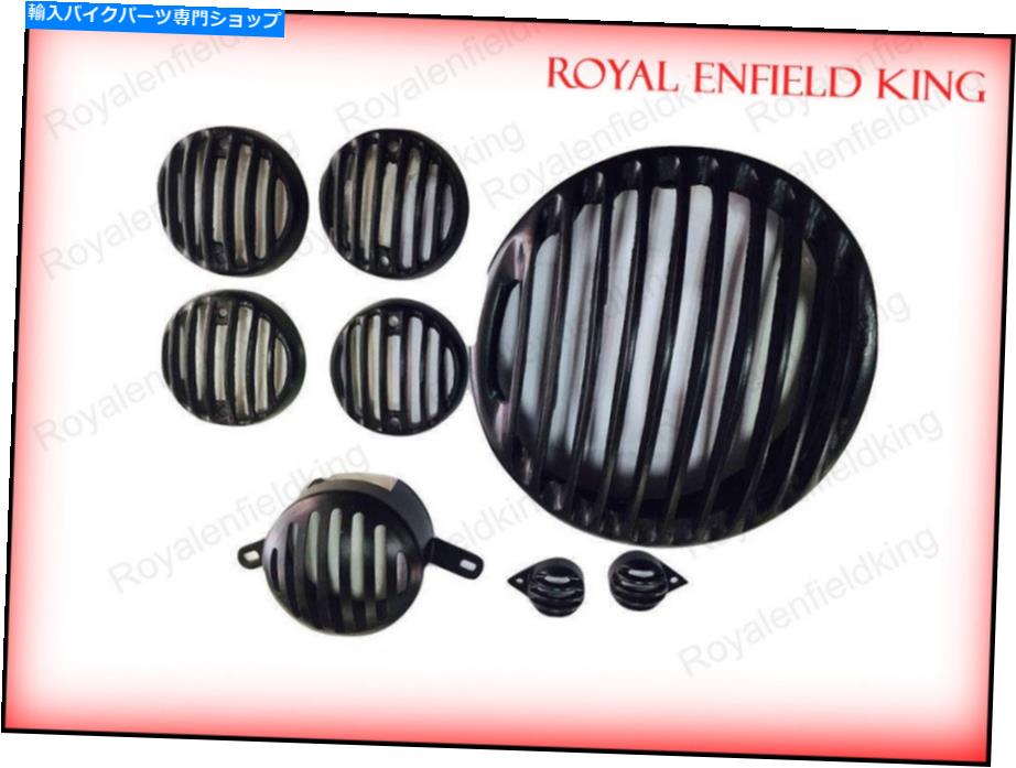 Headlight ロイヤルエンフィールドクラシック500のブラックヘッドライトカバー Black Head Light Cover For Royal Enfield Classic 500【並行輸入品】 42,543円