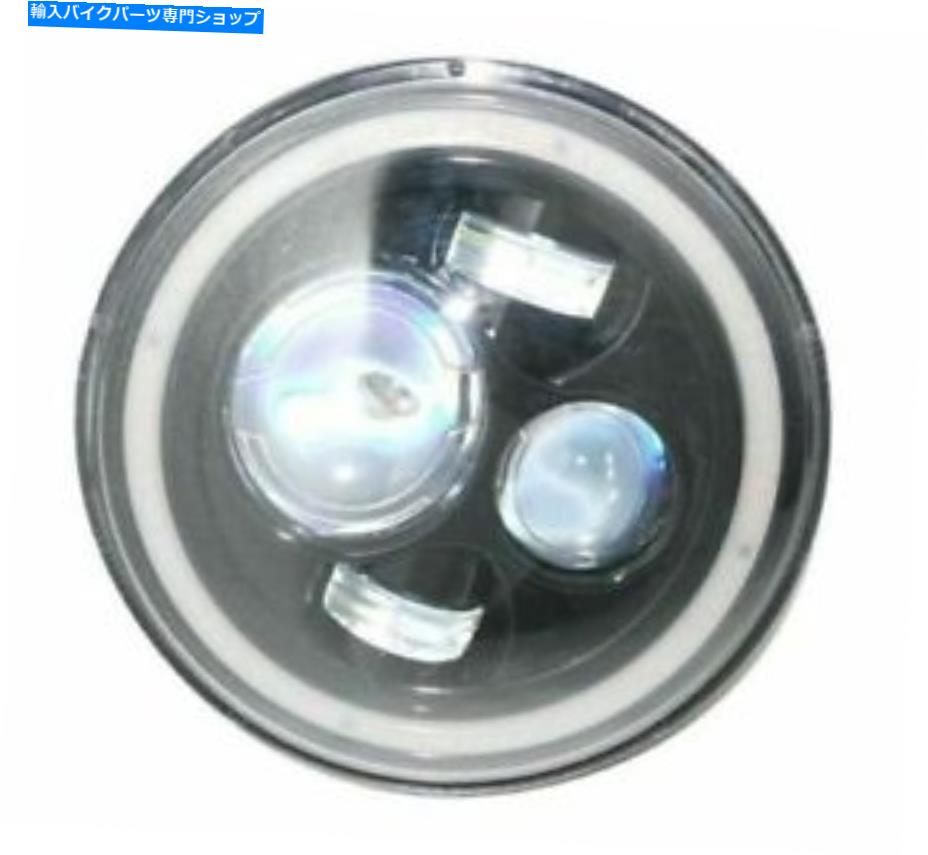Headlight ロイヤルエンフィールドマヒンドラタルジープに適したLEDヘッドライトヘッドランプ7インチフィット LED Headlight Headlamp 7 Inch Fit For Royal Enfield Mahindra Thar Jeeps【並行輸入品】 42,543円