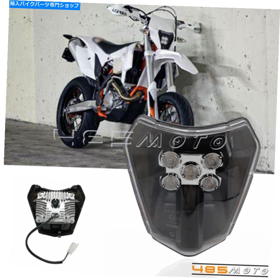 Headlight XC-WのエンデューロダートバイクLEDヘッドライトExc-f exc-f 200 300 350 500 690 Enduro Dirt Bike LED Headlight for XC-W SIX DAYS EXC-F EXC 200 300 350 500 690【並行輸入品】