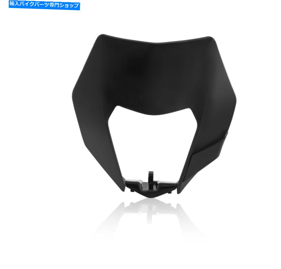 Headlight Acerbis Headlight Shells Black 2732070001 Acerbis Headlight Shells Black 2732070001【並行輸入品】