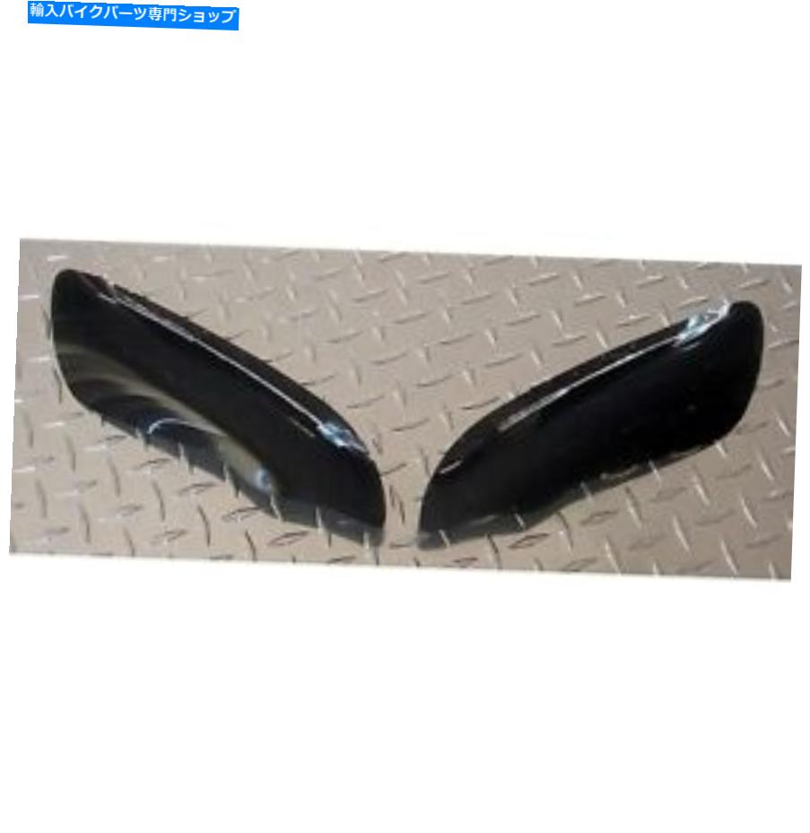 Headlight ヤマハ'04 -06 R1ダーク色のヘッドライトカバー /プロテクター2004 2005 2006 YZF-R1 Yamaha '04-06 R1 Dark Tinted Headlight Covers / Protectors 2004 2005 2006 YZF-R1【並行輸入品】