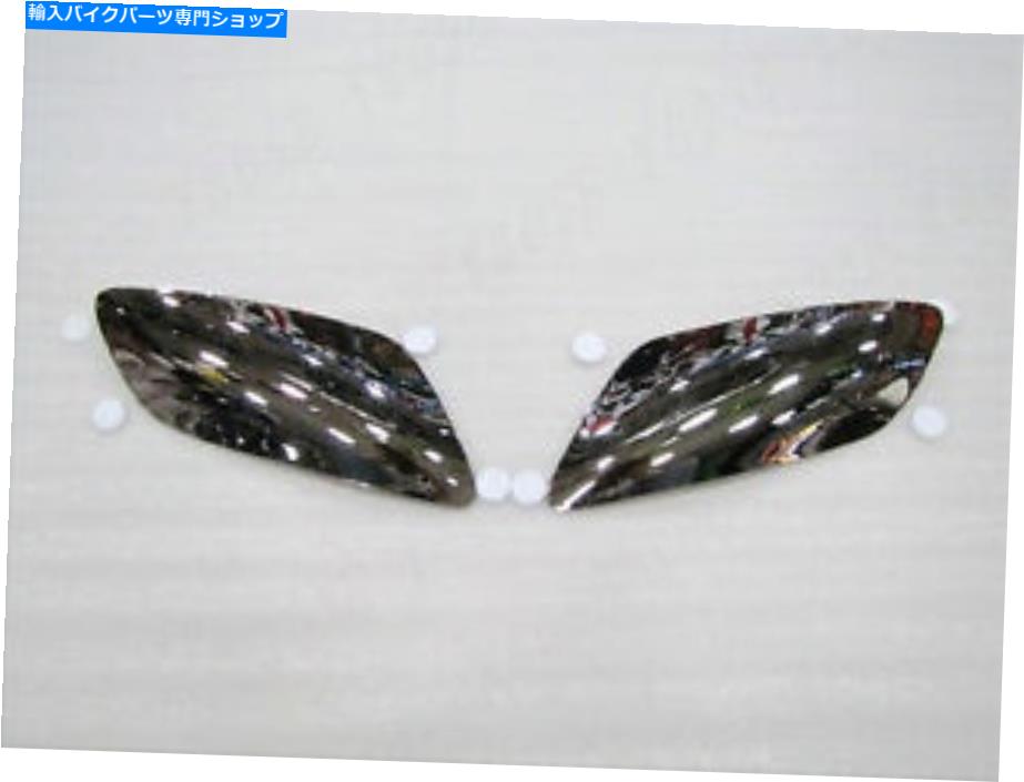 Headlight ヤマハYZF R1 2002-2003クロムのヘッドライトヘッドランプレンズカバーシールド Headlight Headlamp Lens Cover Shield For Yamaha YZF R1 2002-2003 Chrome【並行輸入品】