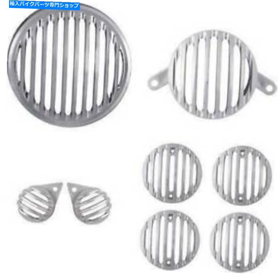 Headlight ロイヤルエンフィールドクラシック350グリルセットヘッドライトインジケータパーキングテールライト For Royal Enfield Classic 350 Grill Set Headlight Indicators Parking Tail Light【並行輸入品】