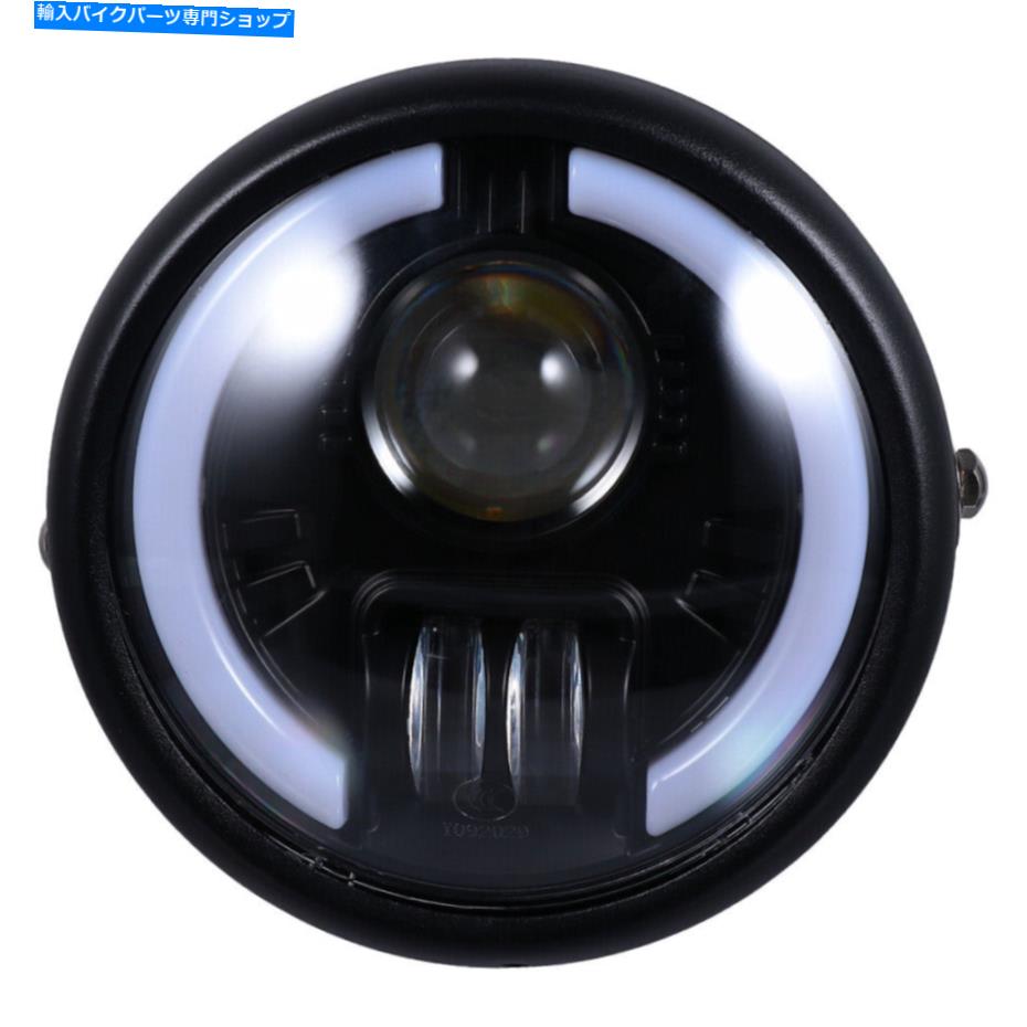 Headlight LEDモーターバイクヘッドランプラウンドモーターサイクルヘッドライト補助ランプオートバイ LED Motorbike Headlamp Round Motorcycle Headlight Auxiliary Lamp Motorcycle【並行輸入品】