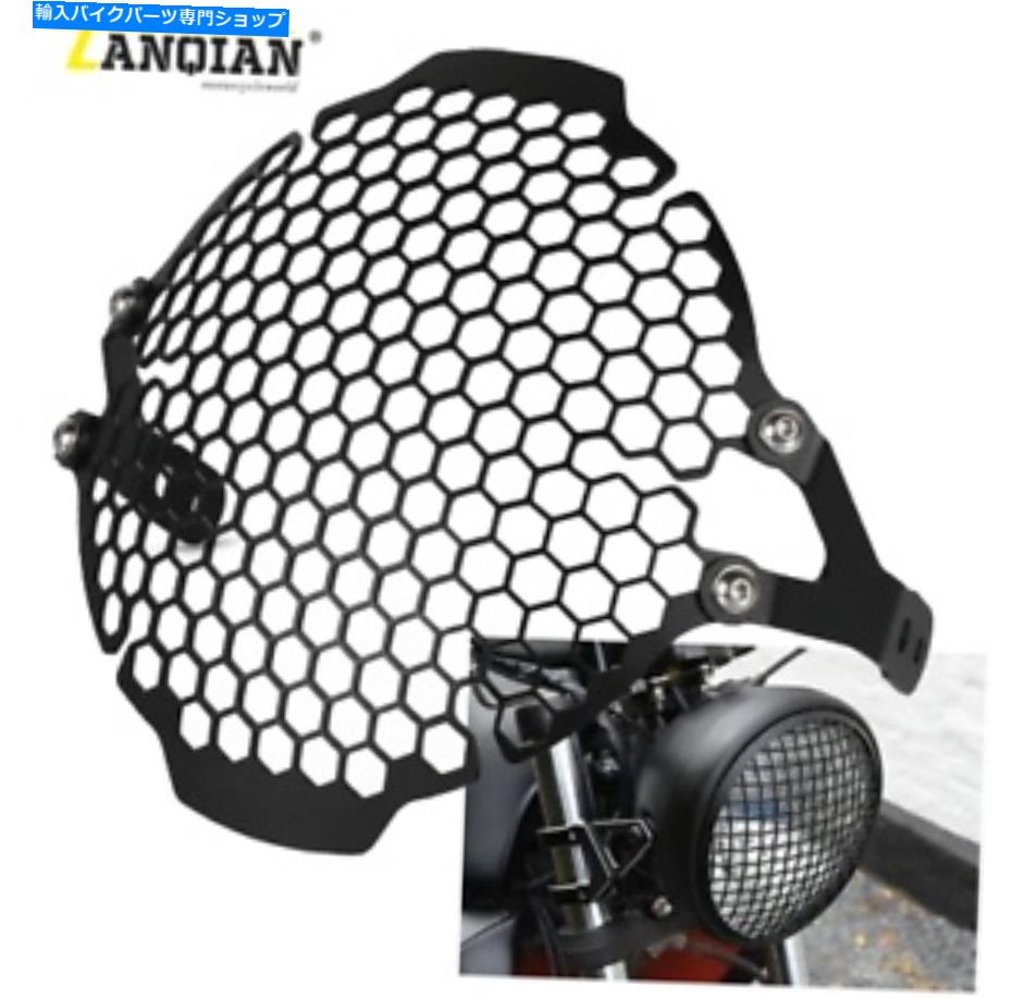 Headlight Ducati Scrambler Ducati Scrambler Classicのヘッドライトプロテクターカバーグリル Headlight Protector cover grill for Ducati Scrambler Ducati Scrambler Classic【並行輸入品】