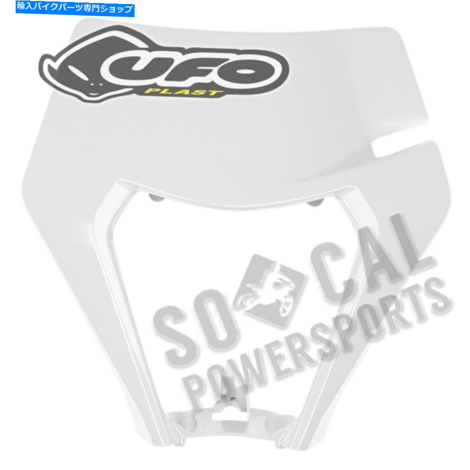 Headlight UFOプラスチックヘッドライトプラスチック-KTMホワイト-KT05003042 UFO Plastics Headlight Plastic - KTM White - KT05003042【並行輸入品】