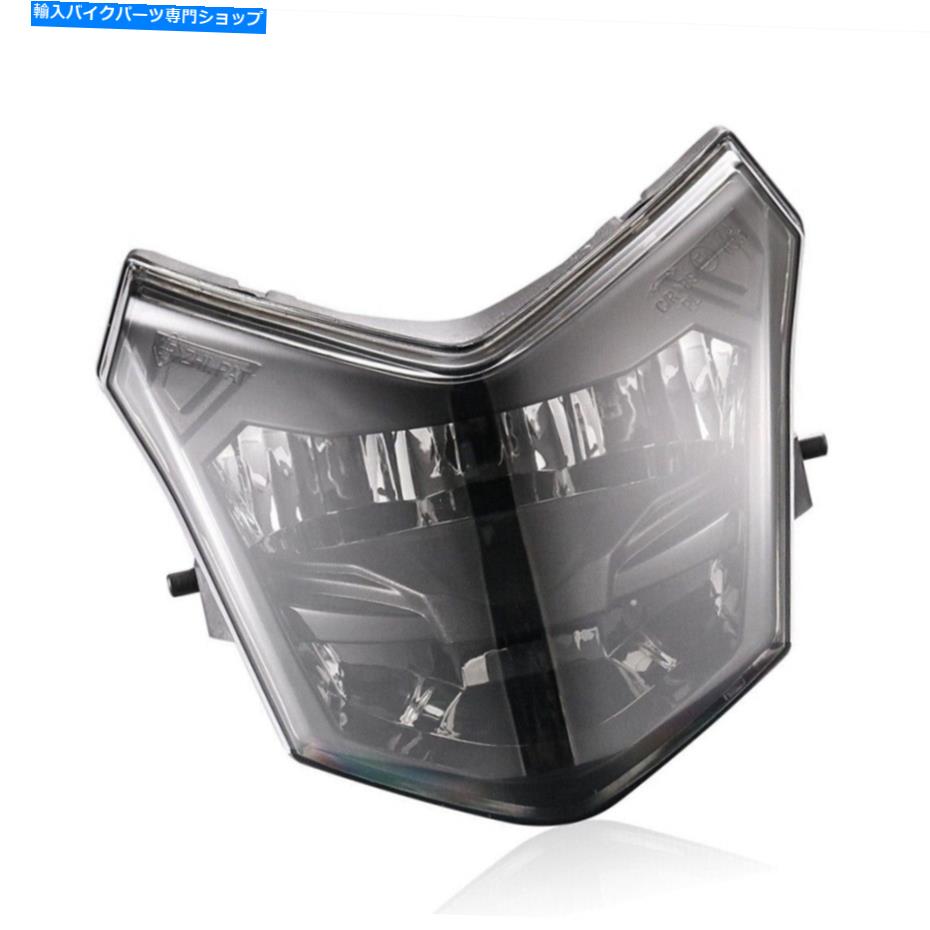 Headlight SANYANG Sym vf3i 185スクーター用の煙12V LEDバイクフロントヘッドライトランプ Smoke 12V LED Motorbike Front Headlight Lamp For Sanyang SYM VF3I 185 Scooter【並行輸入品】