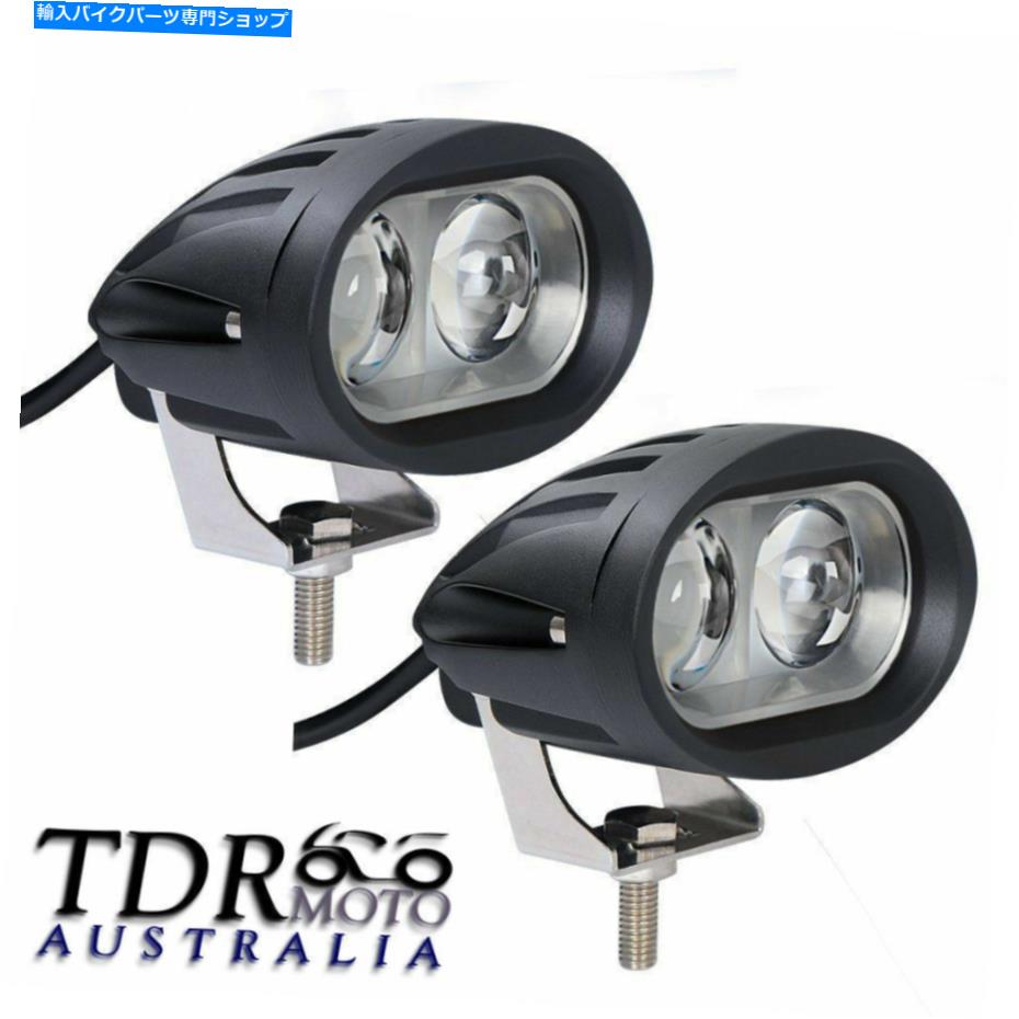 Headlight DC 20WモーターサイクルバイクLEDドライビングヘッドライトSUV 4WDバンフォグランプLEDライト DC 20W Motorcycle Motorbike LED Driving Headlight SUV 4WD Van Fog Lamp LED Light【並行輸入品】