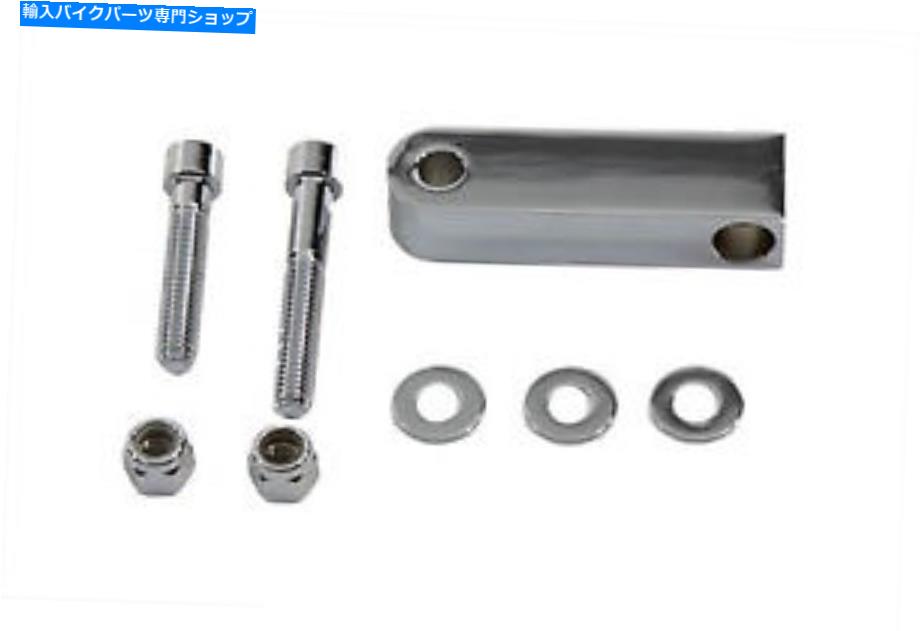 Headlight ベイツヘッドランプマウントブラケットエクステンションは、ハーレーダビッドソンに適合します Bates Headlamp Mount Bracket Extension fits Harley-Davidson【並行輸入品】