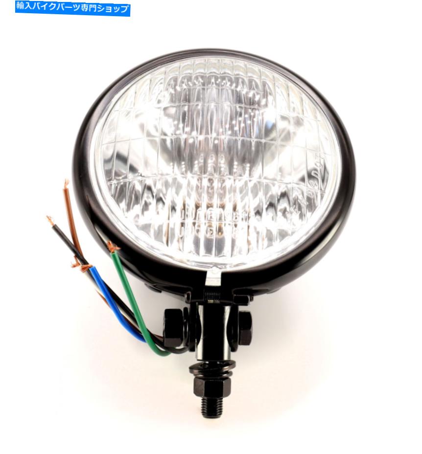 Headlight ヘッドライト完全黒いボトムマウントミニベイツ4.5 \