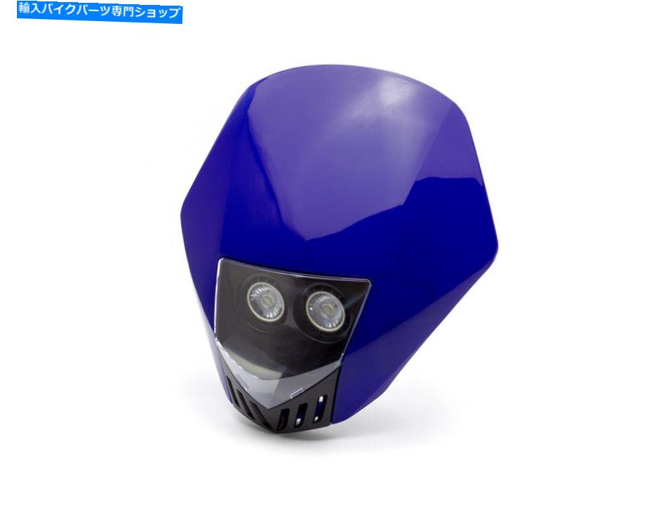 Headlight ヤマハwr tt dt enduro supermoto motocross for yamaha wr tt for yamaha for yamaha for yamaha for mask blue LED Headlight Mask BLUE for Yamaha WR TT DT Enduro Supermoto Motocross【並行輸入品】