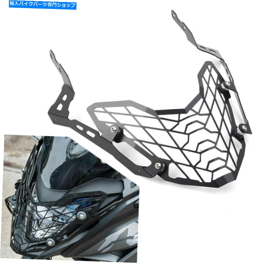Headlight ヘッドライトプロテクターグリルグリルガードカバーホンダ2019-2021 CB500XブラックUS Headlight Protector Grille Grill Guard Cover For HONDA 2019-2021 CB500X Black US【並行輸入品】