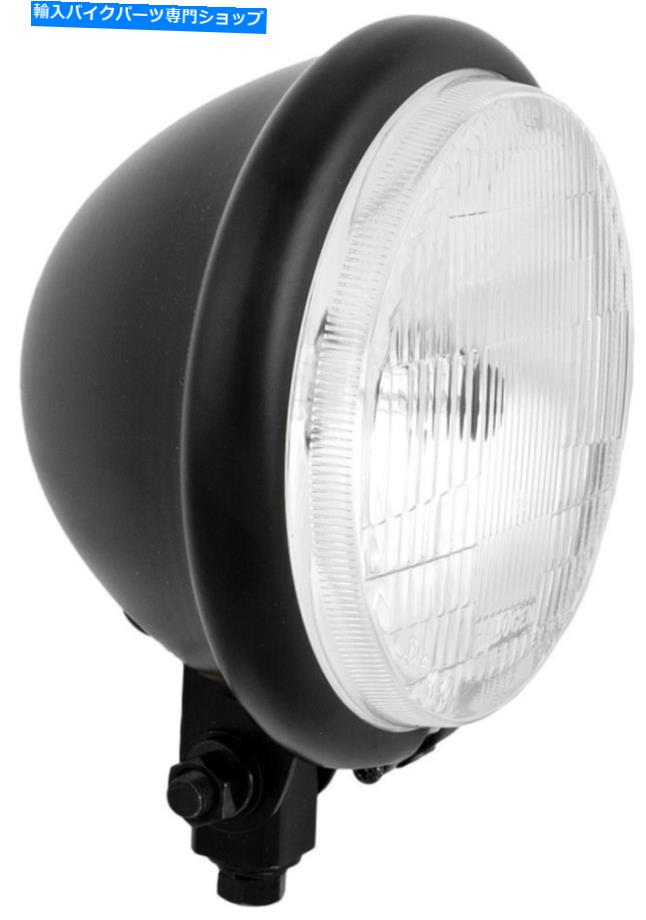 Headlight 5 3/4in。黒いヘッドライト 5 3/4in. Black Headlight【並行輸入品】