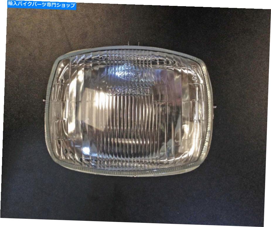 Headlight Lambretta GPのヘッドライト /フロントランプユニット（ガラス「イノセンティ」レンズ） Head light / front lamp unit for Lambretta GP (glass 'Innocenti' lens)【並行輸入品】