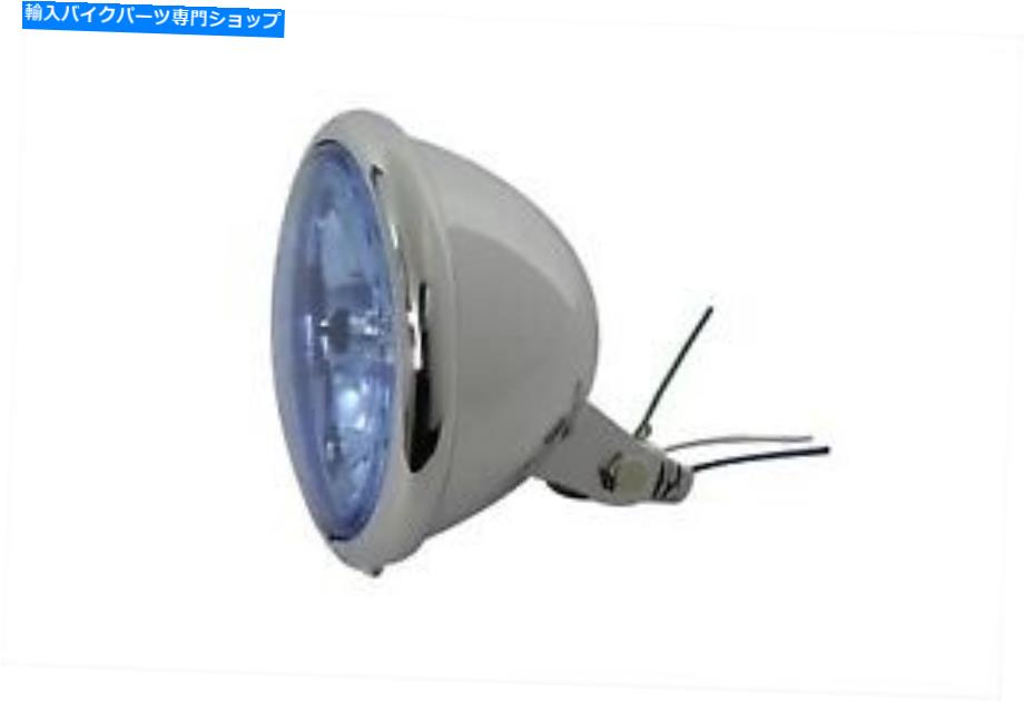 Headlight 5-3/4ラウンドヘッドランプベイツスタイルはハーレーダビッドソンに適合します 5-3/4 Round Headlamp Bates Style fits Harley-Davidson【並行輸入品】