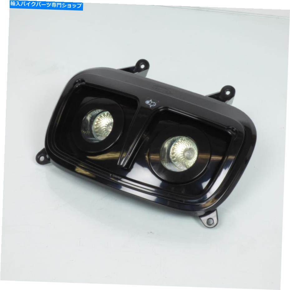 Headlight スクーターのためのデュアルオプティカルヘッドライトブラックMBK 50スピリット2004?2012 Dual Optical Headlight Black for Scooter MBK 50 Spirit 2004 To 2012 New【並行輸入品】
