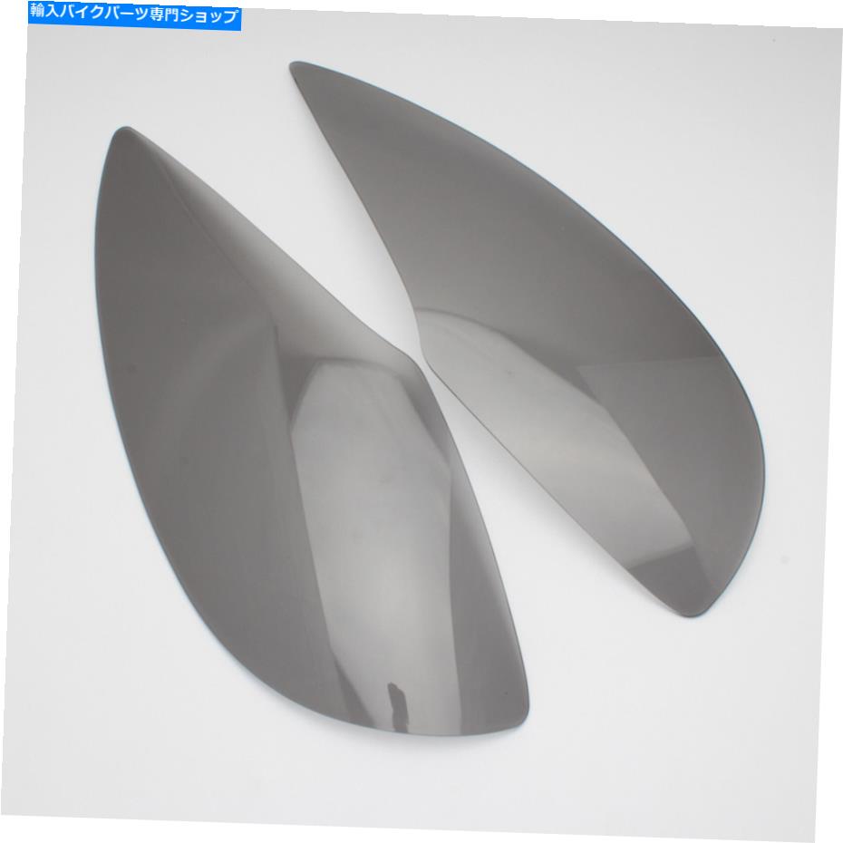Headlight フロントヘッドライトレンズ保護スズキバーグマン650 2015-2020 S3のカバー煙 Front Headlight Lens Protection Cover Smoke For Suzuki Burgman 650 2015-2020 S3【並行輸入品】