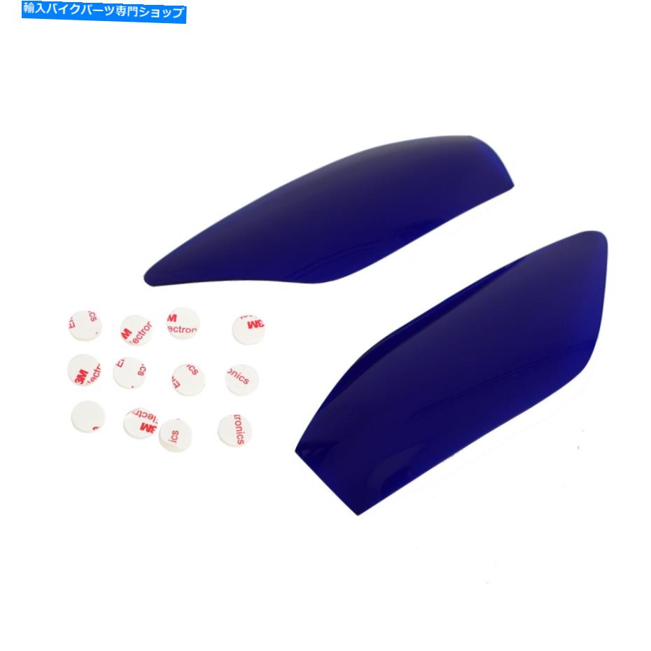 Headlight ヤマハYZF-R6 YZF R6 98-02に適したフロントヘッドライトレンズ保護青。 Front Headlight Lens Protection Cover Blue Fit For Yamaha Yzf-R6 Yzf R6 98-02 .【並行輸入品】