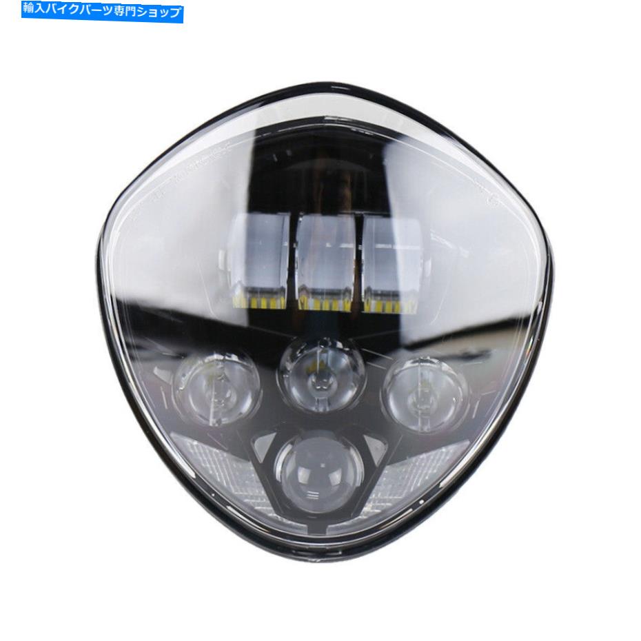 Headlight オートバイは、勝利のためのヘッドライトをリードしました2010-2016クロスカントリー2007-2011ハンマー Motorcycle LED Headlight for Victory 2010-2016 Cross Country 2007-2011 Hammer【並行輸入品】