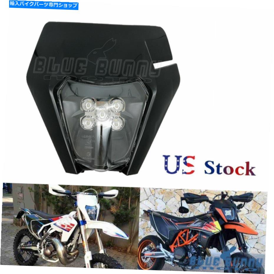 Headlight MX Off Road Enduro E8 Honda Yamaha CRF Excf WR FE TE250 450のヘッドライトLED MX Off Road Enduro E8 LED Headlight For Honda Yamaha CRF EXC XCF WR FE TE250 450【並行輸入品】