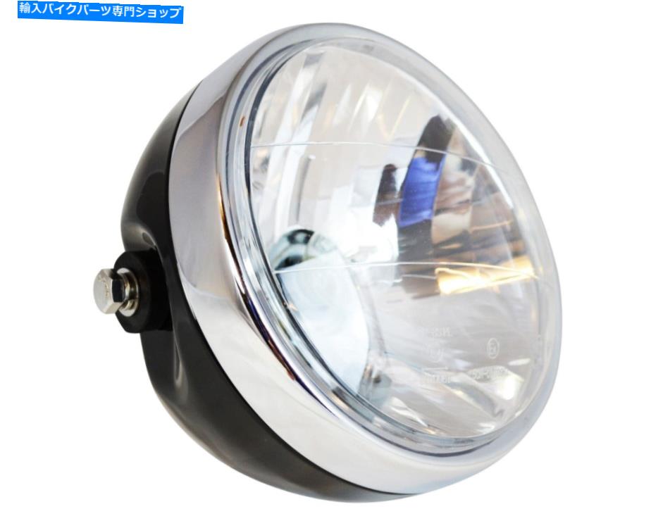 Headlight ドゥカティモンスターストリートカフェレーサーレトロプロジェクトのヘッドライト - ブラック12V 35W 6.5 \