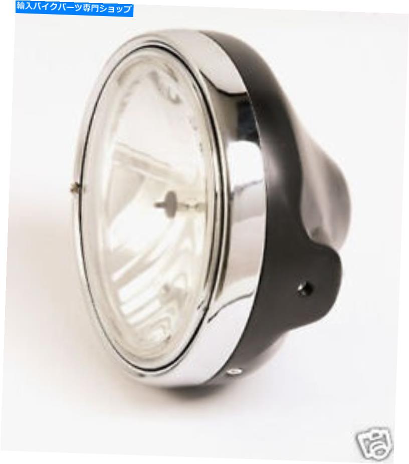 Headlight クリアガラスヘッドライトH4スズキGSFバンディット650 N GSF650ブラックヘッドライト Clear Glass Headlight H4 Suzuki GSF Bandit 650 N GSF650 Black Headlight【並行輸入品】