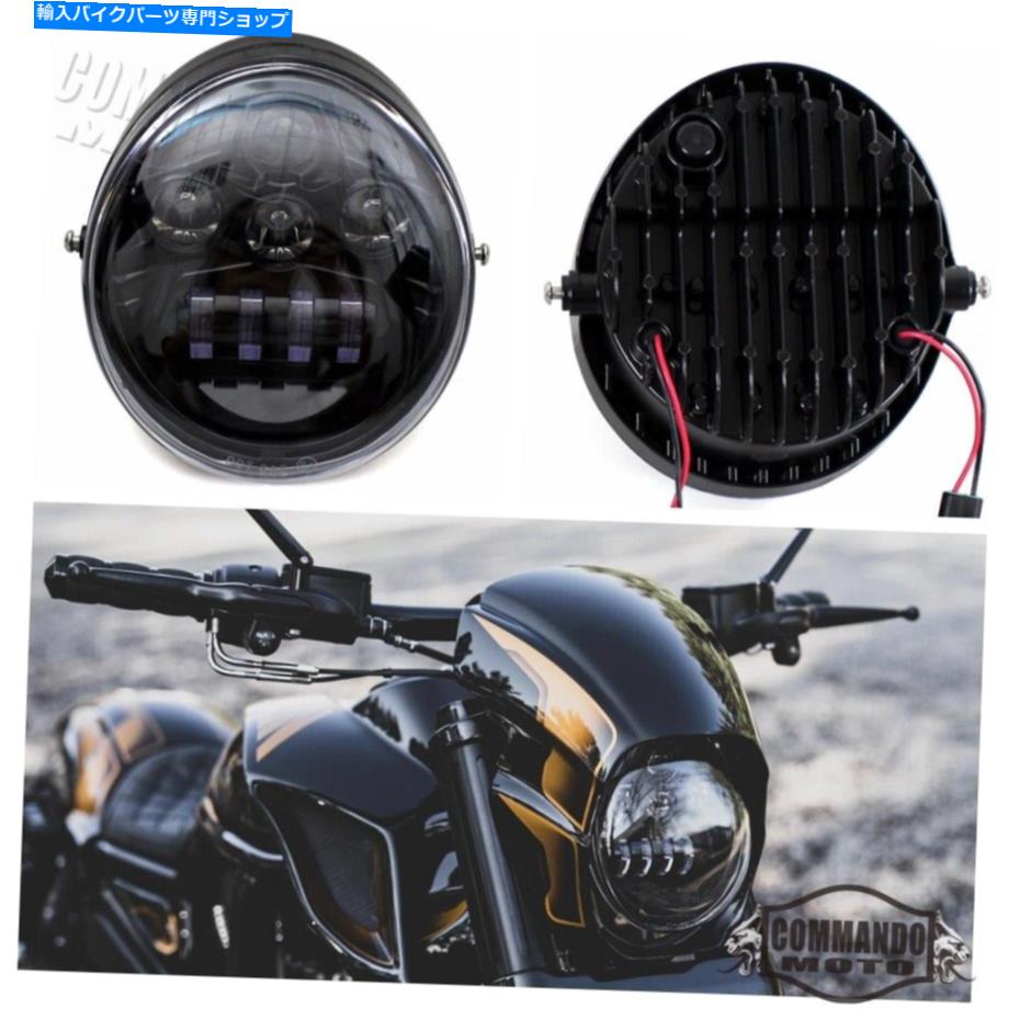 Headlight Harley Davidson v Rod VRSCA VRSC 2002-2017のドットオートバイLEDヘッドライト DOT Motorcycle LED Headlight For Harley Davidson V Rod VROD VRSCA VRSC 2002-2017【並行輸入品】｜Us Custom Parts Shop USDM