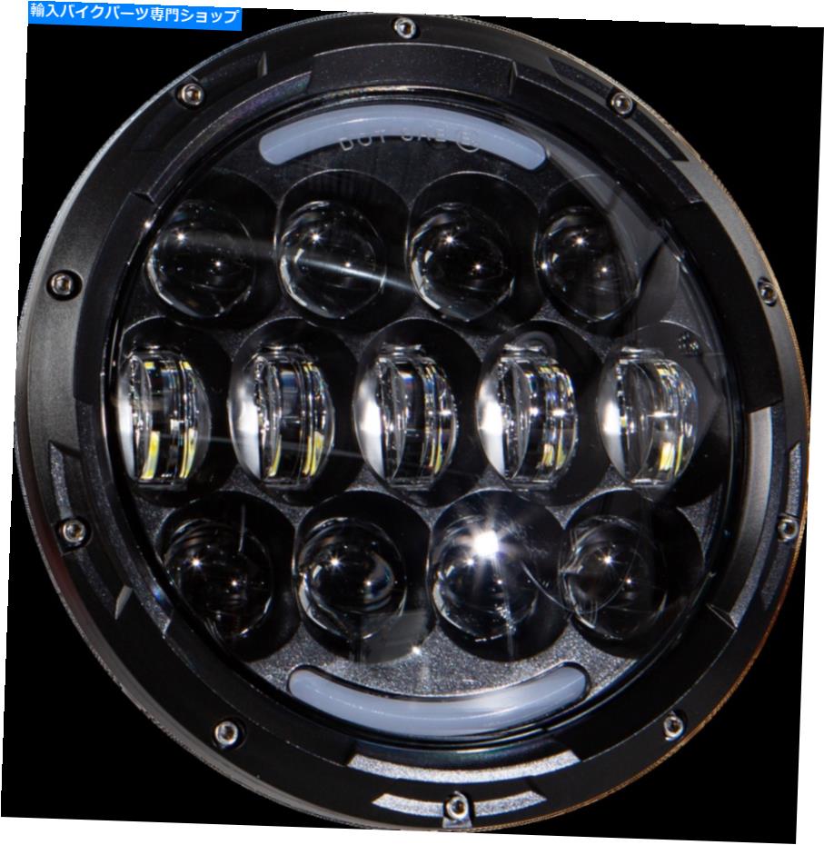 Headlight ハードドライブ7 "ホワイトエンジェル105WユニバーサルLEDオートバイヘッドライトハーレーデビッドソン Harddrive 7" White Angel 105W Universal LED Motorcycle Headlight Harley Davidson【並行輸入品】｜Us Custom Parts Shop USDM