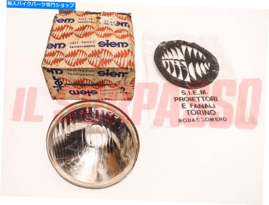 Headlight ユニットヘッドライトライトビーコンSIEM VESPA GS 150 160 VNB VBA 125 VNAオリジナル Unit Headlight Light Beacon Siem Vespa GS 150 160 Vnb Vba 125 Vna Original【並行輸入品】｜Us Custom Parts Shop USDM