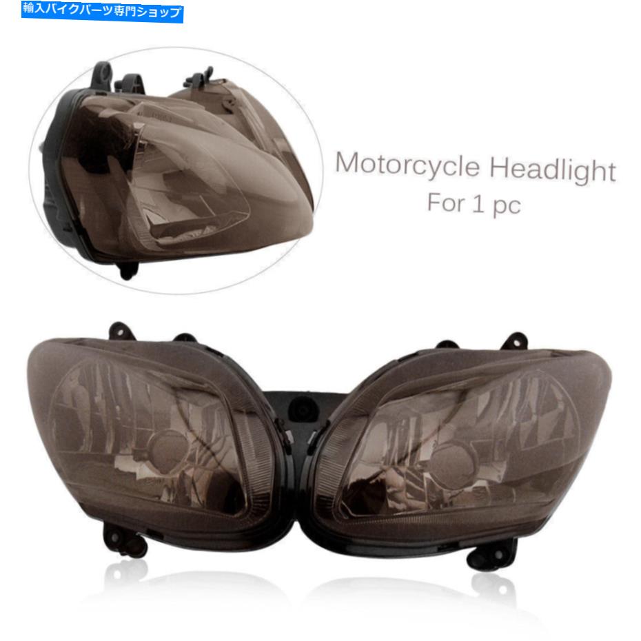 Headlight ヤマハYZF-R1 2002-2003のバイクレーシングヘッドライトフロントヘッドランプアセンブリ Motorbike Racing Headlight Front Headlamp Assembly for YAMAHA YZF-R1 2002-2003【並行輸入品】