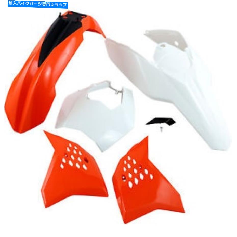 Headlight excktkit520999wのためのUFO交換ボディキットオレンジ/ホワイト UFO Replacement Body Kit Orange/White for EXC KTKIT520999W【並行輸入品】｜Us Custom Parts Shop USDM