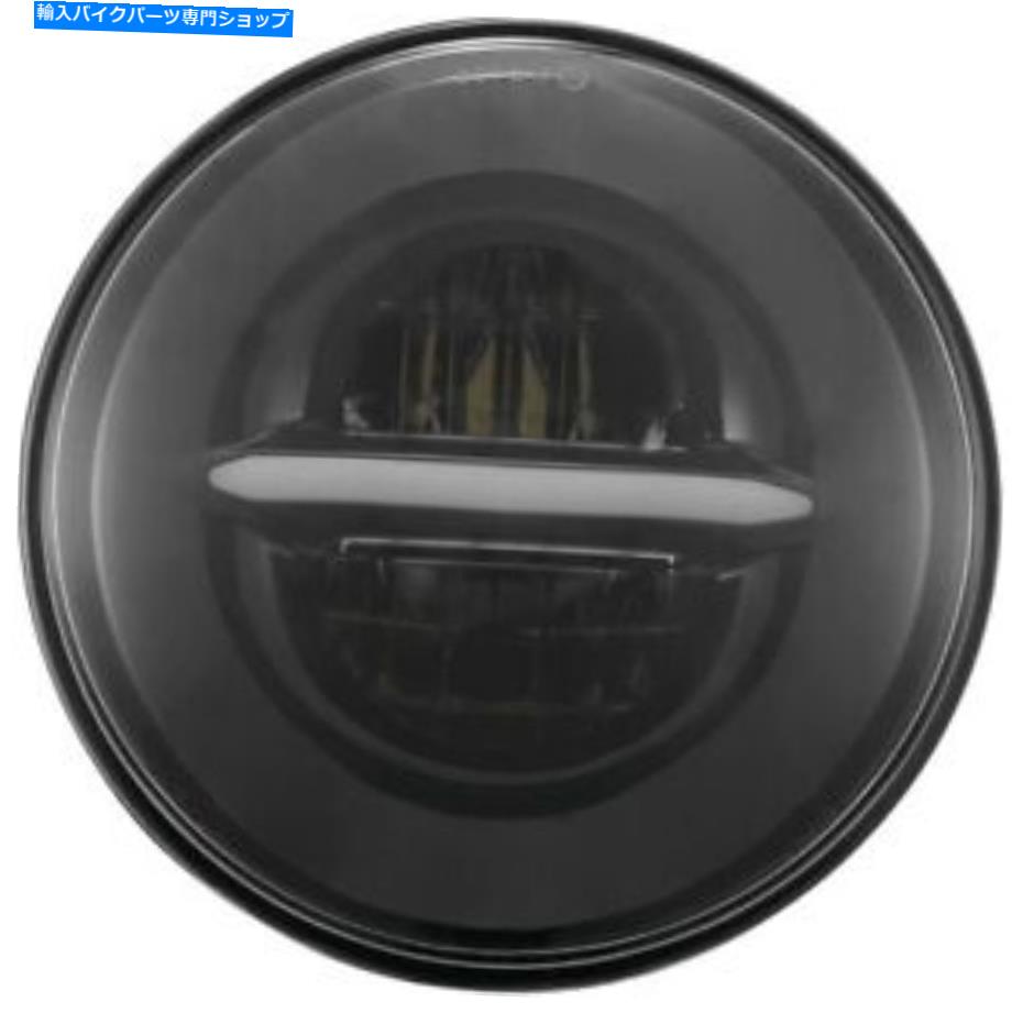 Headlight Pathfinder 5-3/4 "LEDクラシックヘッドライトがセンターDRLブラック Pathfinder 5-3/4" LED Classic Headlight with Center DRL Black【並行輸入品】｜Us Custom Parts Shop USDM