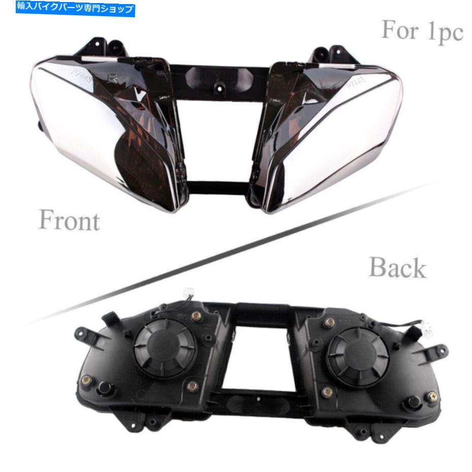 Headlight ヤマハYZF R6 2008 2009 2010のオートバイフロントヘッドライトヘッドライトランプ2011 Motorcycle Front Headlight Head Light Lamp for Yamaha YZF R6 2008 2009 2010 2011【並行輸入品】|Us Custom Parts Shop USDM