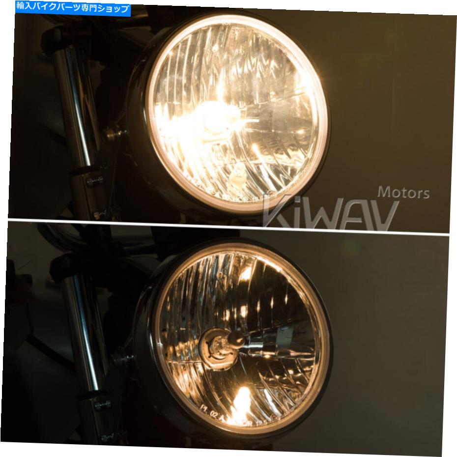Headlight 7 "ヘッドライトH4 12V 60/55W Chrome Metal Housing ECE High Low Beam Fits Victory 7" headlight H4 12V 60/55W chrome metal housing ECE high low beam fits Victory【並行輸入品】｜Us Custom Parts Shop USDM