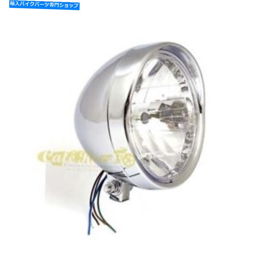 Headlight ヘッドライトクロムメッキクルーザーマウントローワー承認カスタムハーレー Headlight Chrome-Plated Cruiser Mount Lower Approved Custom Harley【並行輸入品】