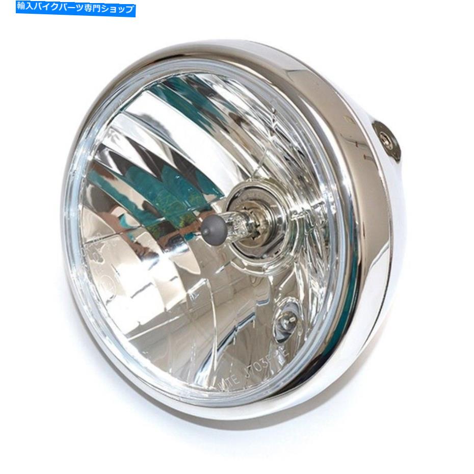 Headlight ヘッドライトライトオートバイカフェレーサーオールドスタイル190 mmクロムクリア Headlight Light Motorcycle Cafe Racer Old Style 190 MM Chrome Clear【並行輸入品】｜Us Custom Parts Shop USDM