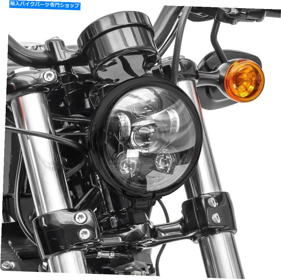 Headlight ハーレースポーツスター883鉄09-20ブラック用LEDヘッドライト5,75 " LED Headlight 5,75" for Harley Sportster 883 Iron 09-20 black【並行輸入品】｜Us Custom Parts Shop USDM