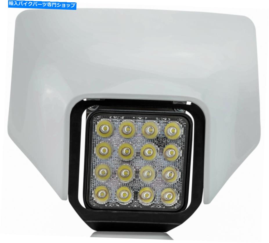 Headlight Acerbis VSL LEDヘッドライト2780480002白 Acerbis VSL LED Headlight 2780480002 White【並行輸入品】