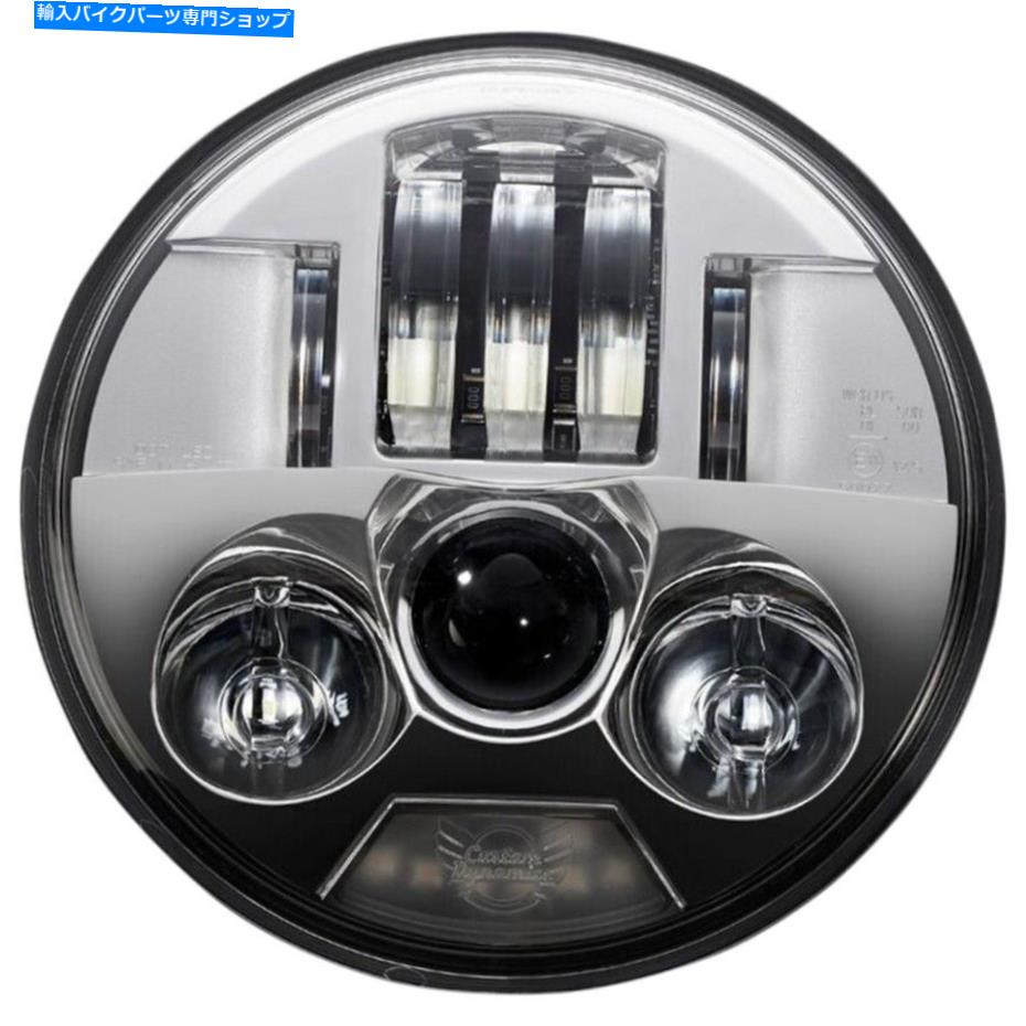 Headlight カスタムダイナミクスPB-575-C Chrome Probeam 5 3/4 \