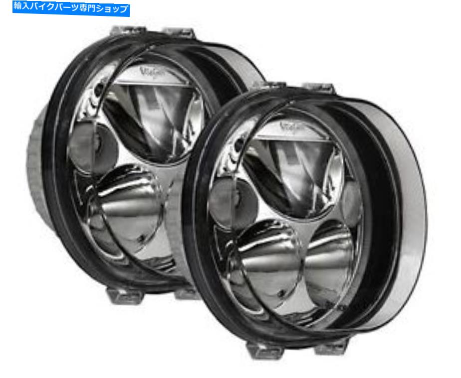 Headlight ビジョンX 5 3/4インチ。デュアルラウンドVortex LEDヘッドライトキットW/ Halo-XMC-575odbkit Vision X 5 3/4in. Dual Round Vortex LED Headlight Kit w/ Halo-XMC-575ODBKIT【並行輸入品】