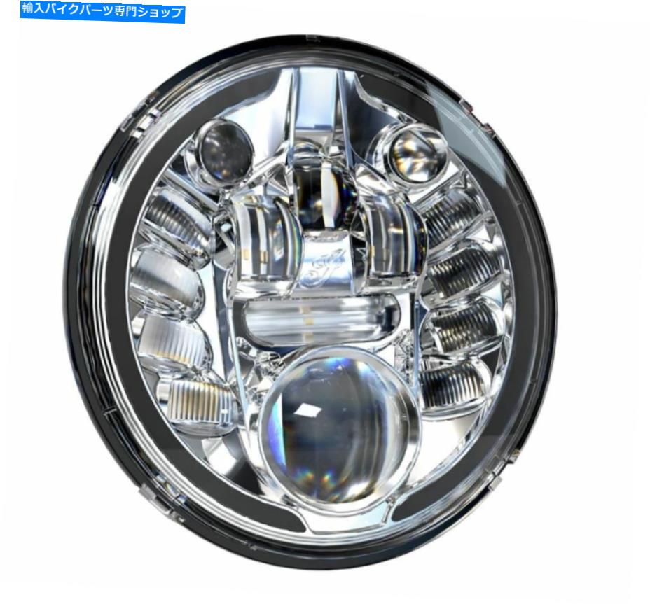 Headlight 本物のインドのモーターサイクルパスファインダー適応型LEDヘッドライトクロム2884860-156 Genuine Indian Motorcycle Pathfinder Adaptive LED Headlight Chrome 2884860-156【並行輸入品】 116,435円
