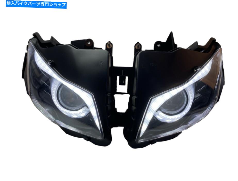 Headlight ホンダCBR1000RR 2012-16オートバイヘッドランプDRLホワイトの1X LEDフロントヘッドライト 1X LED Front Headlight for Honda CBR1000RR 2012-16 Motorcycle Headlamp DRL White【並行輸入品】