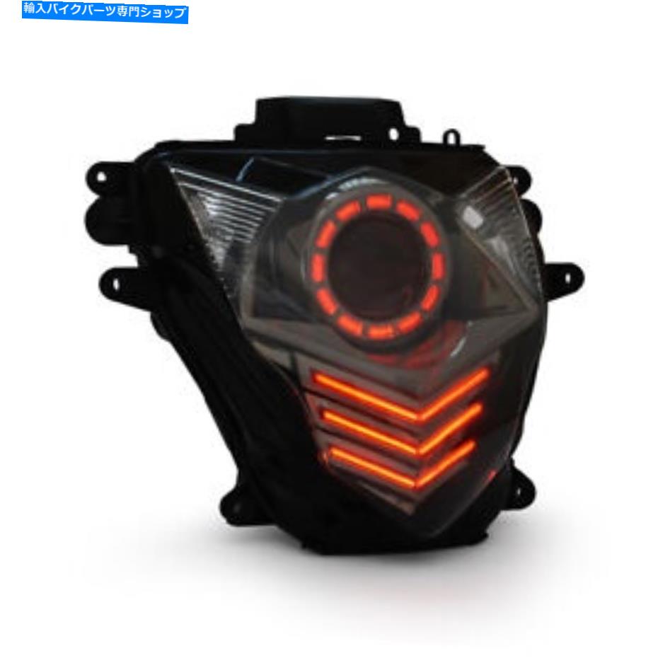 Headlight KT LED DRL HIDヘッドライトアセンブリGSX-R600 GSXR600 2011-2020 Red KT LED DRL HID Headlight Assembly for GSX-R600 GSXR600 2011-2020 Red【並行輸入品】