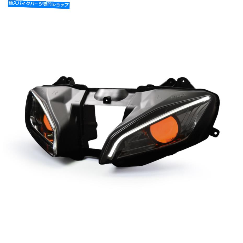 Headlight ヤマハR6 YZF R6 2008-16オレンジデーモンアイヘッドランプの1X LEDヘッドライトアセンブリ 1X LED Headlight Assembly for Yamaha r6 YZF R6 2008-16 Orange Demon Eye Headlamp【並行輸入品】|Us Custom Parts Shop USDM